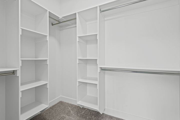 Primary walk-in closet